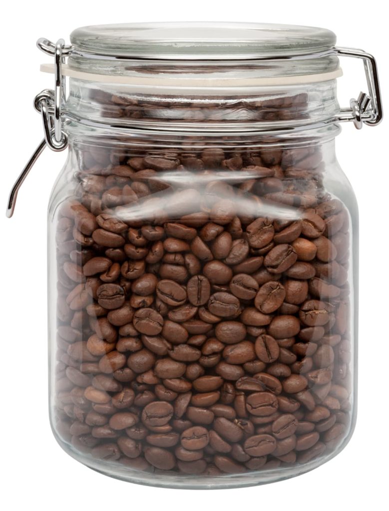 coffee beans jar - Coffee Paradiso